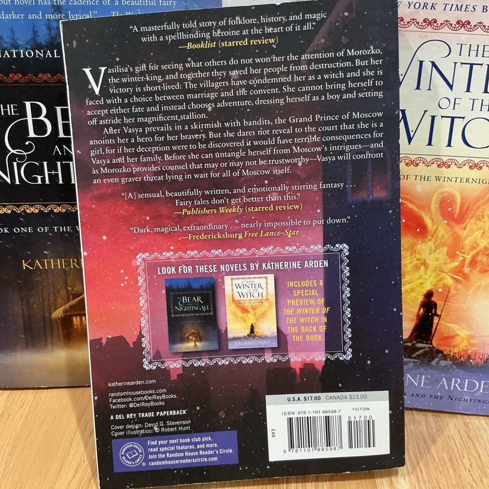 Complete Set Series - Lot of 3 Winternight Trilogy books by Katherine Arden Bear - Picture 3 of 11